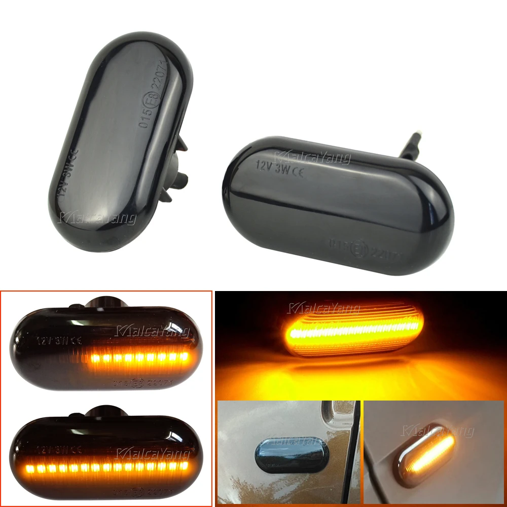 Sequential Flashing LED Turn Signal Side Marker Light For Dacia Duster Dokker Lodgy Renault Megane 1 Clio1 2 KANGOO ESPACE Smart
Sequential Flashing LED Turn Signal Side Marker Light For Dacia Duster Dokker Lodgy Renault Megane 1 Clio1 2 KANGOO ESPACE Smart