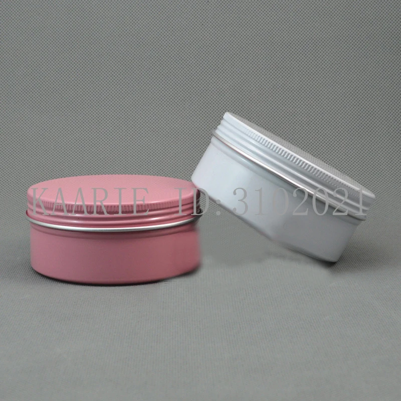 150gML многоразовая коробка белый/розовый пустой круглый Алюминий металлические жестяные банки бутыль косметическая коробка для крема, арома... 
150gML многоразовая коробка белый/розовый пустой круглый Алюминий металлические жестяные банки бутыль косметическая коробка для крема, арома...