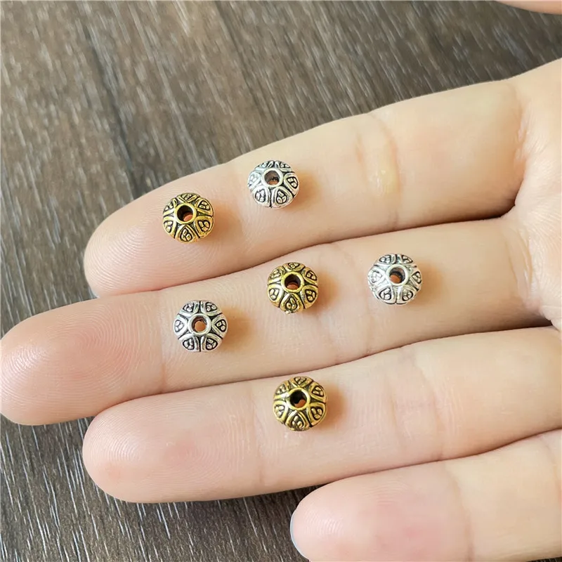 JunKang 7mm Perforated Oblate Metal Beads Jewelry Making DIY Handmade Bracelet Necklace Accessories Connectors Wholesale
JunKang 7mm Perforated Oblate Metal Beads Jewelry Making DIY Handmade Bracelet Necklace Accessories Connectors Wholesale