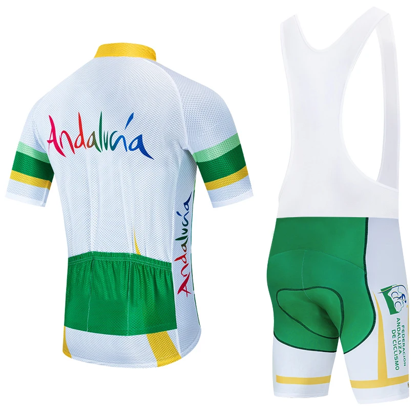 2021 Andalucia Cycling Jerseys bike Bib shorts Sportswear 19D Ropa Ciclismo MENS summer pro Bicycle Maillot Bottoms Clothing
2021 Andalucia Cycling Jerseys bike Bib shorts Sportswear 19D Ropa Ciclismo MENS summer pro Bicycle Maillot Bottoms Clothing