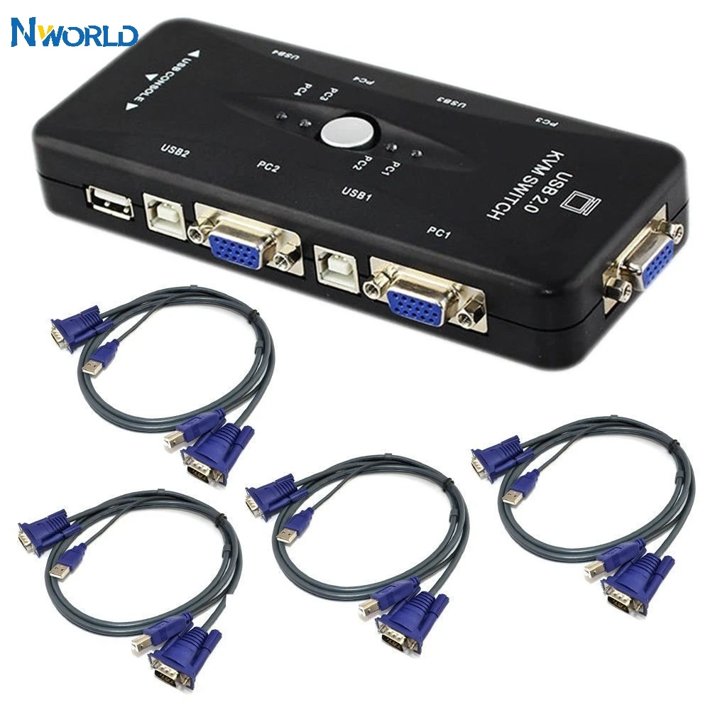 1 компл., 4 квм-переключателя + концентратор, 4 порта USB 2,0 квм, адаптер VGA/детской розетки, подключает клавиатуру и мышь принтера
1 компл., 4 квм-переключателя + концентратор, 4 порта USB 2,0 квм, адаптер VGA/детской розетки, подключает клавиатуру и мышь принтера