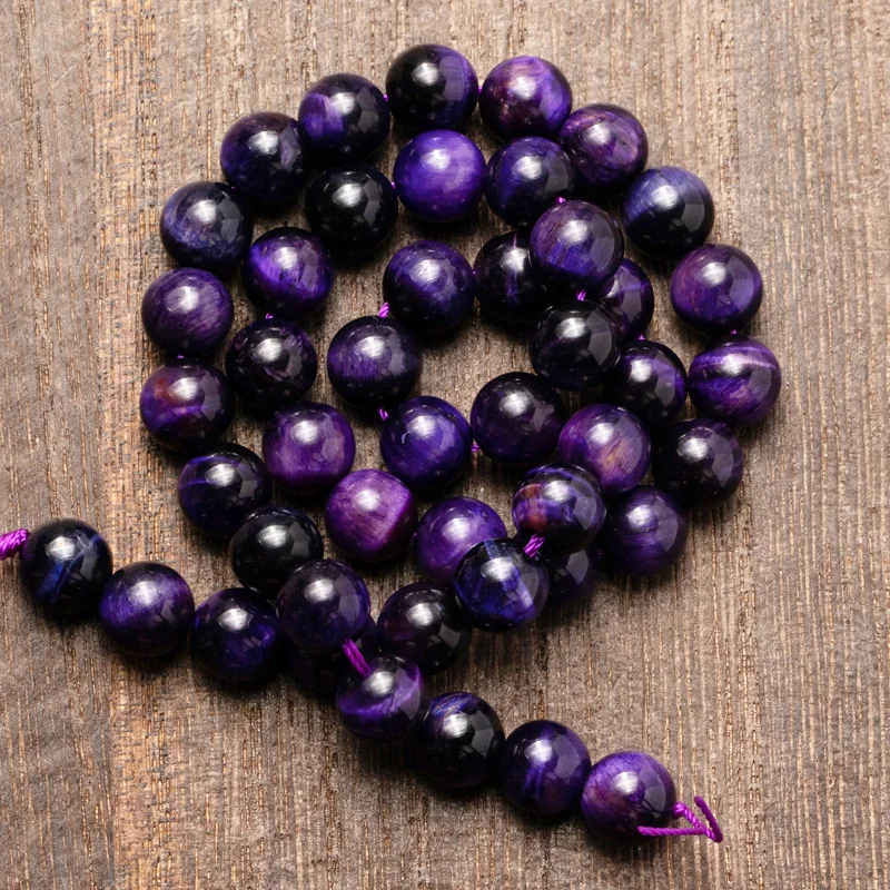 Bulk Wholesale Purple Tiger Eye Agates Beads Natural Stone Loose Beads for Jewelry Making Necklace Bracelet DIY 4 6 8 10 12 14mm 
Bulk Wholesale Purple Tiger Eye Agates Beads Natural Stone Loose Beads for Jewelry Making Necklace Bracelet DIY 4 6 8 10 12 14mm