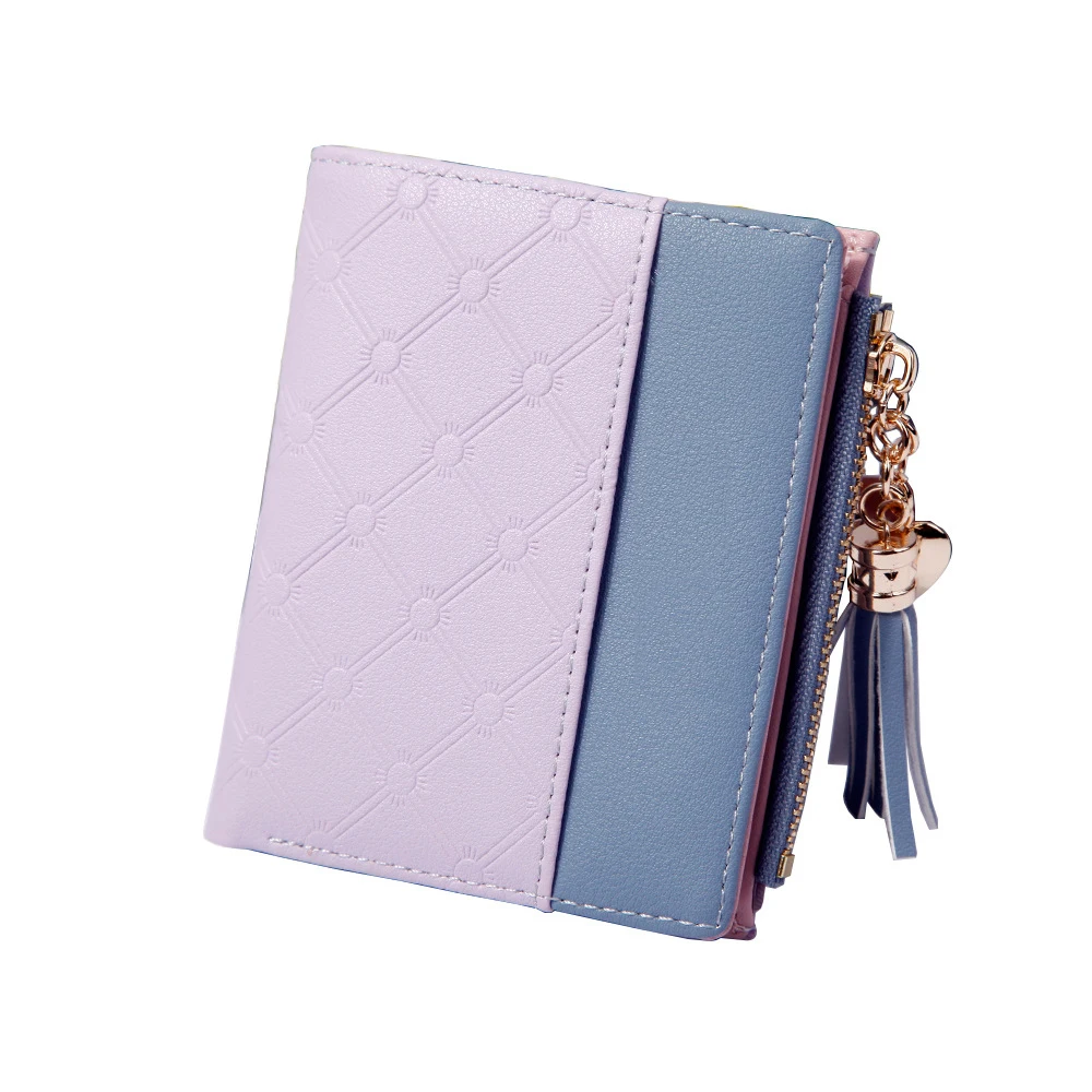 NO.ONEPAUL 2021 New Women's wallet women's short coin purse contrast color wallet zipper button bag wallet women small wallet
NO.ONEPAUL 2021 New Women's wallet women's short coin purse contrast color wallet zipper button bag wallet women small wallet