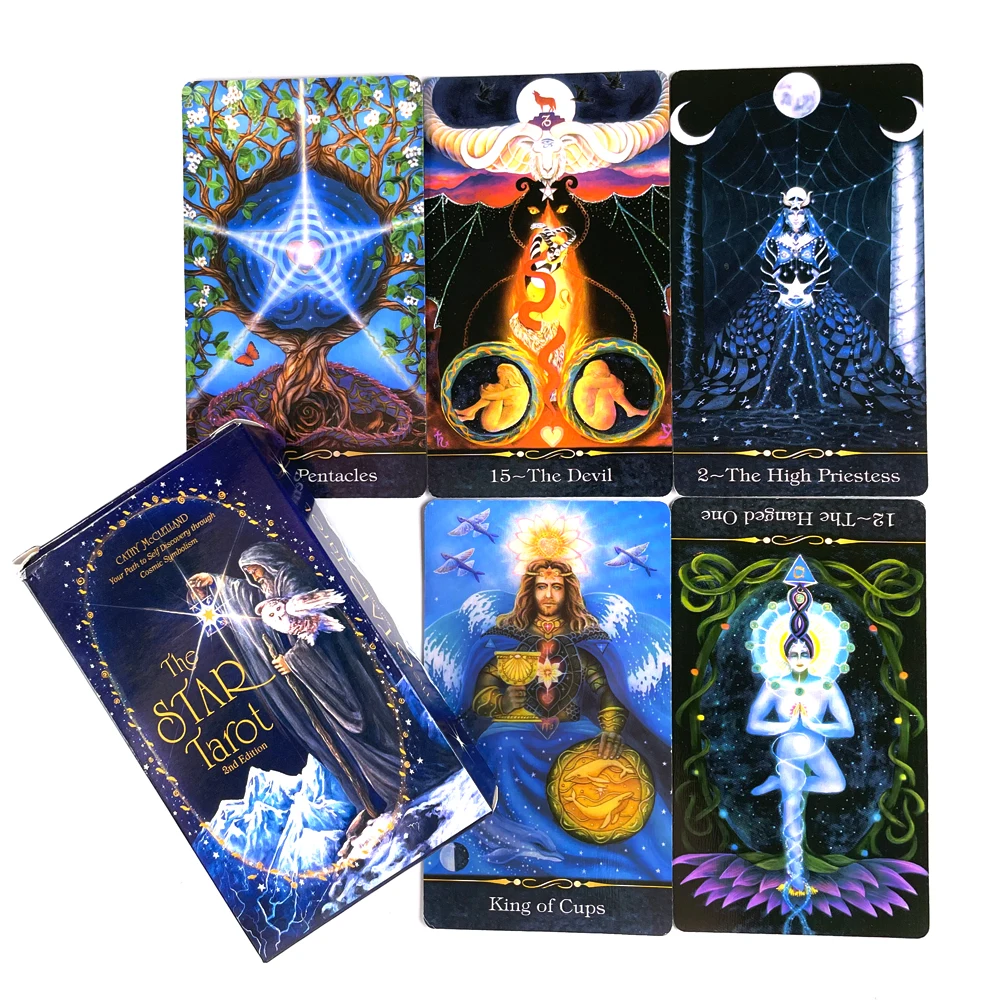 Карты Таро-звезды, высокое качество, технические карты, таинственные гадания, колода игр, английская версия, винтажные цветные карты
Карты Таро-звезды, высокое качество, технические карты, таинственные гадания, колода игр, английская версия, винтажные цветные карты