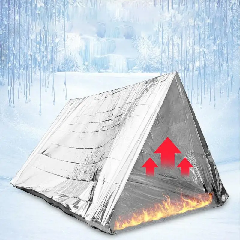 Emergency Blanket Outdoor First Aid Tent Earthquake Disaster Relief Shelter Include Ropes Survival Tool Camping Equipment
Emergency Blanket Outdoor First Aid Tent Earthquake Disaster Relief Shelter Include Ropes Survival Tool Camping Equipment