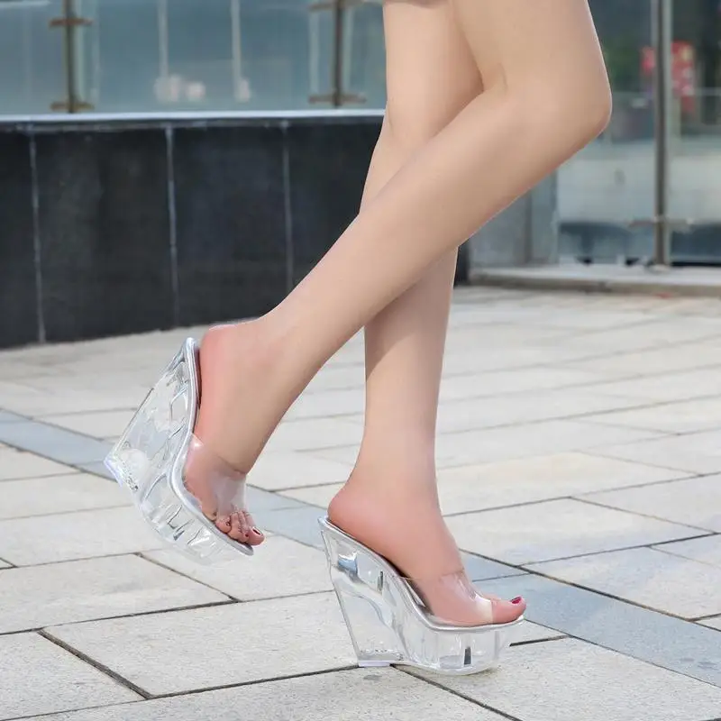 fashion wear flower lazy shoes 14cm super high heel shoes small size thick bottom slope heel waterproof platform women's
fashion wear flower lazy shoes 14cm super high heel shoes small size thick bottom slope heel waterproof platform women's