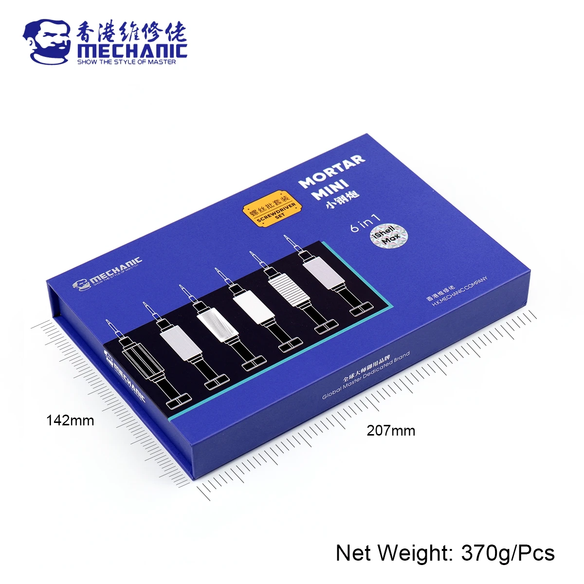 Mechanic iShell Precision Screwdriver Kit Built-in Magnetic Screw Driver High Hardness Maintenance Device For Phone Watch Repair
Mechanic iShell Precision Screwdriver Kit Built-in Magnetic Screw Driver High Hardness Maintenance Device For Phone Watch Repair