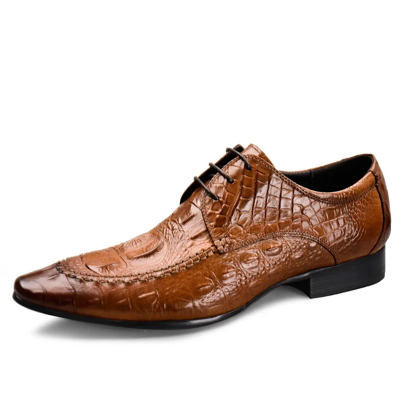 2021 Classic Formal Shoes Men Fashion Style Genuine Leather Oxford Dress Shoes Italian Handmade Men's Crocodile Shoes
2021 Classic Formal Shoes Men Fashion Style Genuine Leather Oxford Dress Shoes Italian Handmade Men's Crocodile Shoes