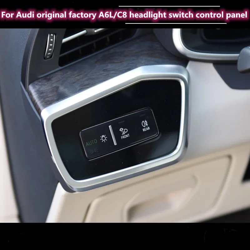 for Audi original A6L/A6allroad/A6Avant/S6/RS6/S7/RS7 headlight touch switch C8 A7 modified touch light control screen
for Audi original A6L/A6allroad/A6Avant/S6/RS6/S7/RS7 headlight touch switch C8 A7 modified touch light control screen