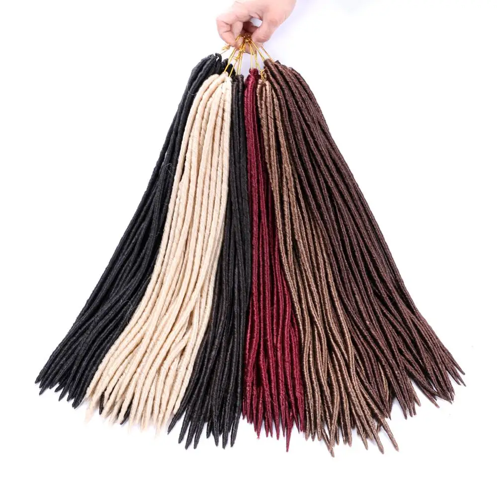 DAIRESS 18 "прямые богини искусственные локоны в стиле Crochet волосы 24 пряди/упаковка