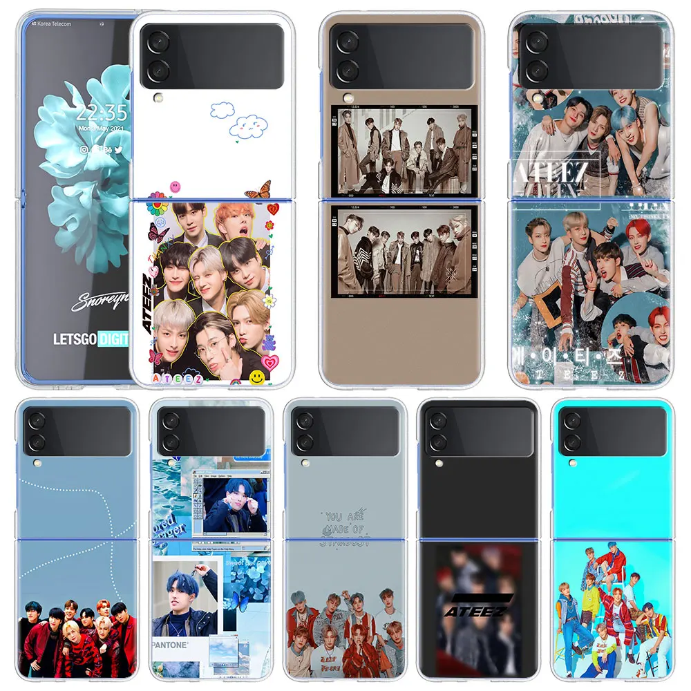 Folding Case for Samsung Galaxy Z Flip 3 5G Full Protection Cover for Samsung Z Flip 5G Clear Phone Shell Kpop Ateez Hansome Boy
Folding Case for Samsung Galaxy Z Flip 3 5G Full Protection Cover for Samsung Z Flip 5G Clear Phone Shell Kpop Ateez Hansome Boy