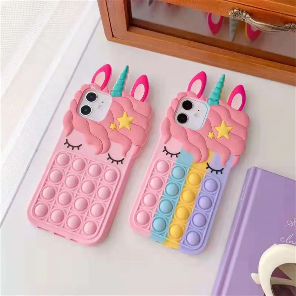 10Pcs/Lot All Color Mixed Relive Stress Fidget Toys Push It Bubble Phone Case For Samsung 3D Unicorn Soft Cover
10Pcs/Lot All Color Mixed Relive Stress Fidget Toys Push It Bubble Phone Case For Samsung 3D Unicorn Soft Cover