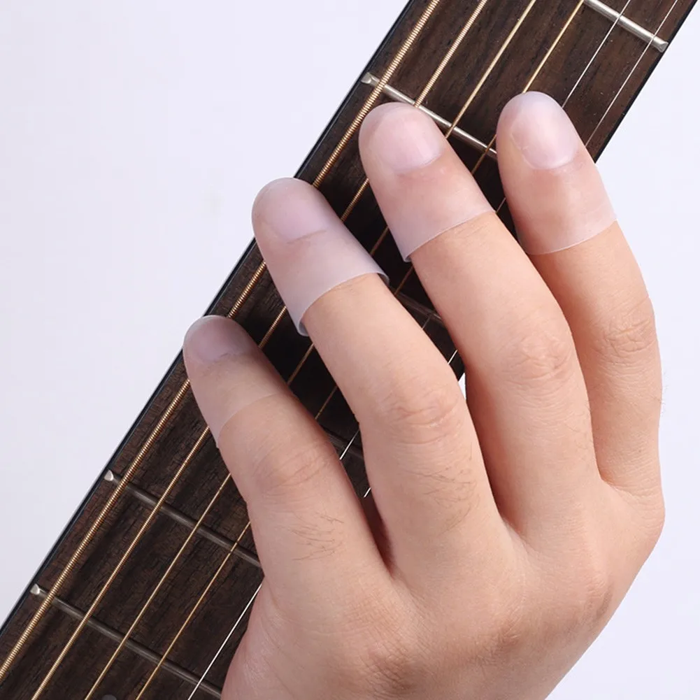 Guitar Finger Sleeve Anti-Pain Ultrathin Ukulele Guitar Finger Protective Sleeve For Left Hand Pain Prevention Cots Elastic
Guitar Finger Sleeve Anti-Pain Ultrathin Ukulele Guitar Finger Protective Sleeve For Left Hand Pain Prevention Cots Elastic