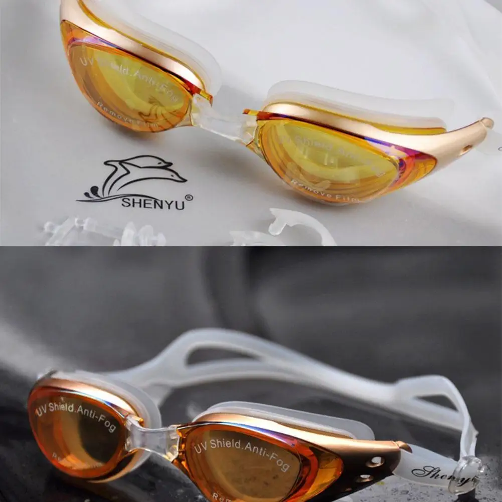 Electroplating Swimming Goggles Silicone Waterproof Swimming Goggles Anti-ultraviolet Goggles Outdoor Anti-fog V3B5
Electroplating Swimming Goggles Silicone Waterproof Swimming Goggles Anti-ultraviolet Goggles Outdoor Anti-fog V3B5