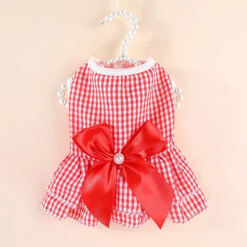 Dog Clothes Pet Skirt Bow Pearl Lovely Dress Striped Thin Skirt Cat Dogs Skirt Stripes Butterfly Skirt Puppy Pets Clothes Dress
Dog Clothes Pet Skirt Bow Pearl Lovely Dress Striped Thin Skirt Cat Dogs Skirt Stripes Butterfly Skirt Puppy Pets Clothes Dress