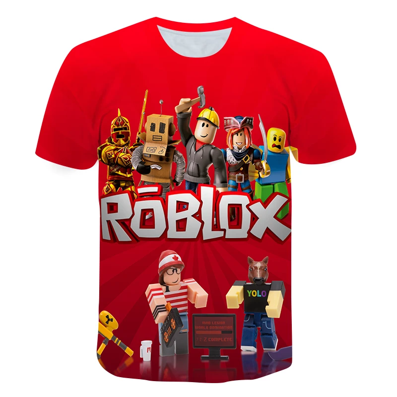 Robloxing Print Boys & Girls Cartoon T-shirts Kids 3D T Shirt For cool Children Summer Short Sleeve T-shirt Tops Clothing Hipho
Robloxing Print Boys & Girls Cartoon T-shirts Kids 3D T Shirt For cool Children Summer Short Sleeve T-shirt Tops Clothing Hipho