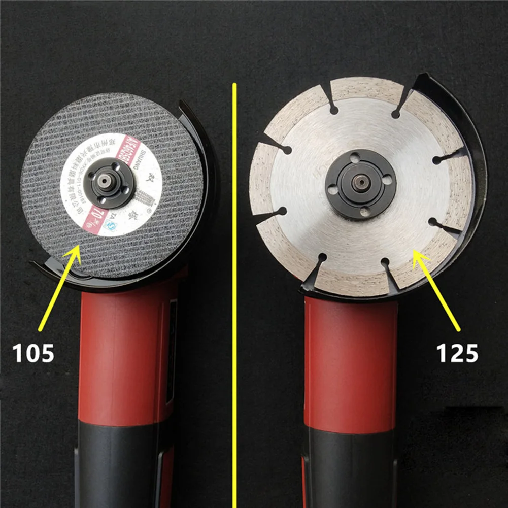 Black Flange Nut Assembly M14 Thread For 150 Angle Grinder Inner Outer Set