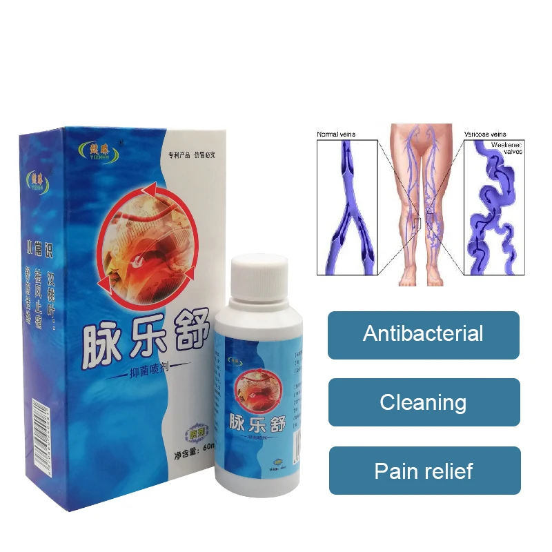 Varicose Veins Spray Relief Phlebitis Angiitis Treatment Leg Acid Bilges Itching Earthworm Lumps Liquid Health Body Care
Varicose Veins Spray Relief Phlebitis Angiitis Treatment Leg Acid Bilges Itching Earthworm Lumps Liquid Health Body Care