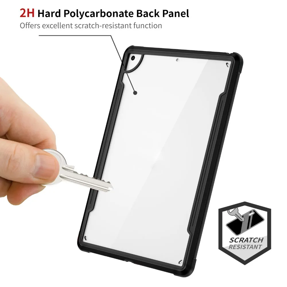 New Arrival Tablet Cover Anti-fall Back Transparent Tablet Cover Case 10.2 10.9 inch Aluminium Alloy Frame Protector for iPad
New Arrival Tablet Cover Anti-fall Back Transparent Tablet Cover Case 10.2 10.9 inch Aluminium Alloy Frame Protector for iPad