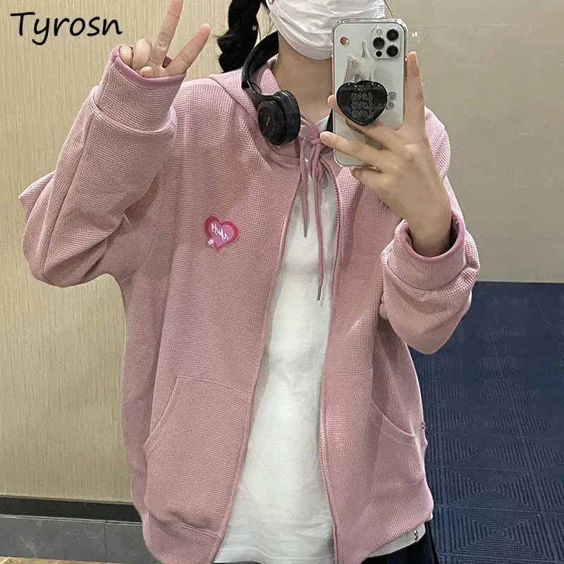 Women Basic Jackets Spring Autumn Outwear Zipper Loose Streetwear All Match Teenagers Chic Harajuku BF Appliques Ulzzang Leisure
Women Basic Jackets Spring Autumn Outwear Zipper Loose Streetwear All Match Teenagers Chic Harajuku BF Appliques Ulzzang Leisure
