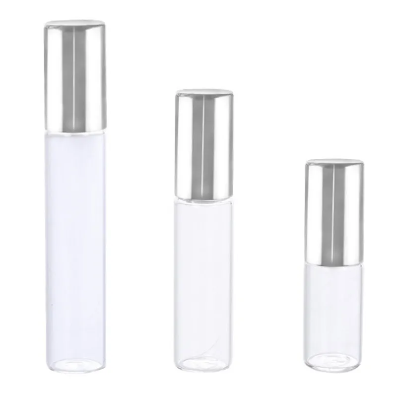 5pcs 3/5/10ml Portable Glass Roller Bottle Mini Glass Bottles With Stainless Steel Roller Balls For Essential Oils Perfumes
5pcs 3/5/10ml Portable Glass Roller Bottle Mini Glass Bottles With Stainless Steel Roller Balls For Essential Oils Perfumes