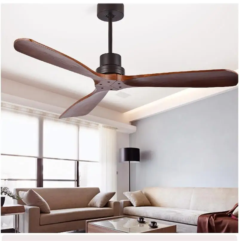 52"Industrial Vintage Wooden Ceiling Fan Ventilator with No Light With Remote Control Frequency Conversion
52"Industrial Vintage Wooden Ceiling Fan Ventilator with No Light With Remote Control Frequency Conversion