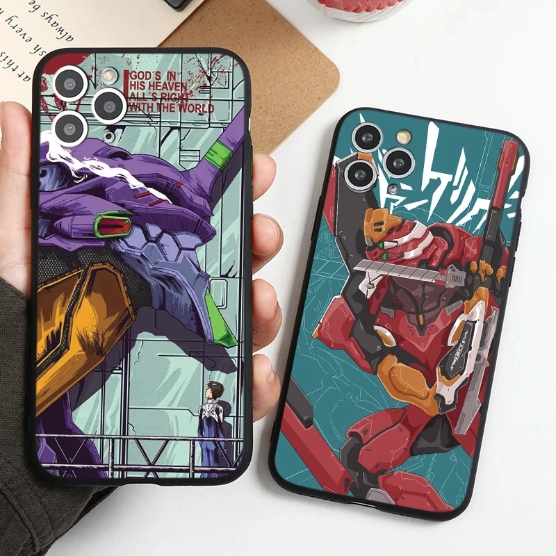 Anime Genesis Evangelion EVA Phone Case for iphone 11 12 13 Pro Max XR XS 8 7Plus Soft Silicone Colorful Phone Coque
Anime Genesis Evangelion EVA Phone Case for iphone 11 12 13 Pro Max XR XS 8 7Plus Soft Silicone Colorful Phone Coque