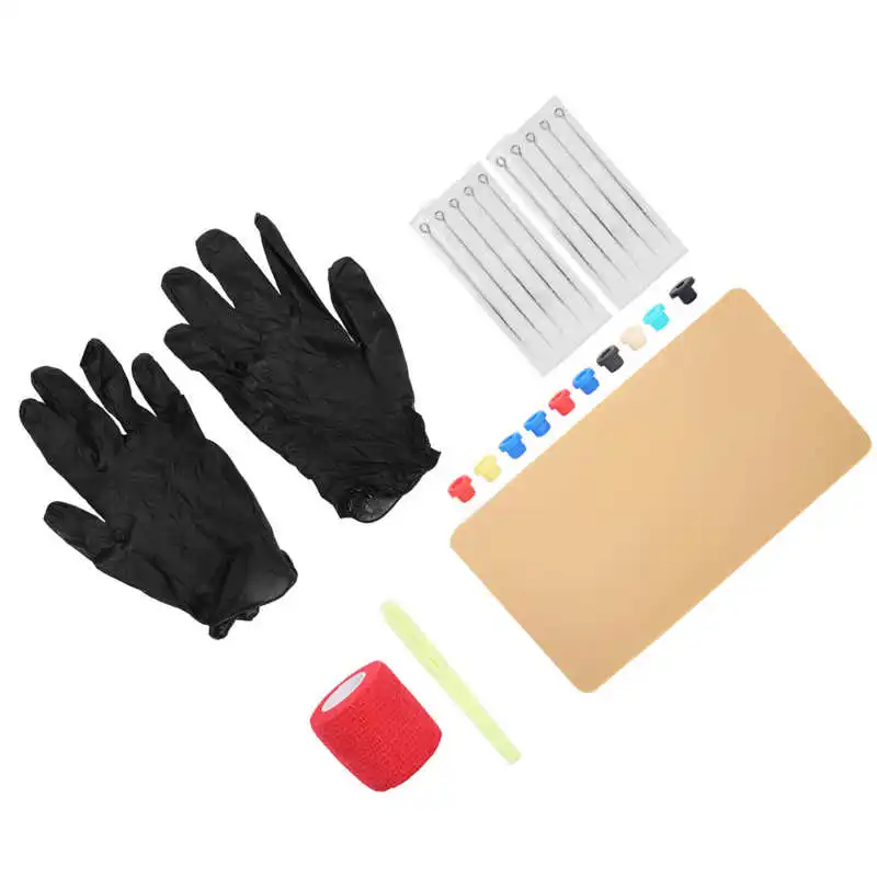 Piercing Gun DIY Tattoo Kit 9RL Tattoo Needle Tattoo Pen Practice Skin Accessories for Beginner Rotary Tattoo Kit
Piercing Gun DIY Tattoo Kit 9RL Tattoo Needle Tattoo Pen Practice Skin Accessories for Beginner Rotary Tattoo Kit