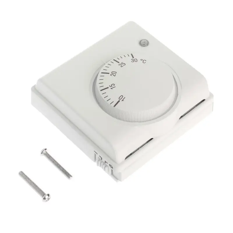 220V 6A Mechanical Room Thermostat Temperature Controller Air Condition and Floor Gas Boiler Heating
220V 6A Mechanical Room Thermostat Temperature Controller Air Condition and Floor Gas Boiler Heating