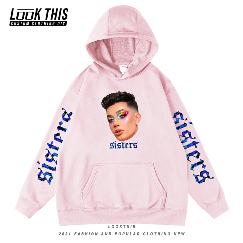 James Charles INS Style Children's Hoodie Cuff Print Kids Teen Pullovers Hoodies Hot Sale Long Sleeve Loose Hooded Sweatshirt
James Charles INS Style Children's Hoodie Cuff Print Kids Teen Pullovers Hoodies Hot Sale Long Sleeve Loose Hooded Sweatshirt