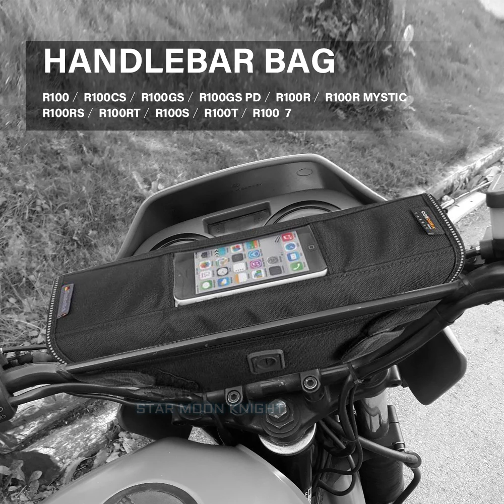For BMW R100 R100CS R100GS R100R R100RS R100RT R100S R100T R 100 Motorcycle Waterproof Bag Storage Handlebar bag Travel Tool bag
For BMW R100 R100CS R100GS R100R R100RS R100RT R100S R100T R 100 Motorcycle Waterproof Bag Storage Handlebar bag Travel Tool bag