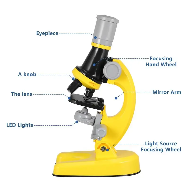 1 Set Children Microscope Toy Students Science Experiment Tool for Fun
1 Set Children Microscope Toy Students Science Experiment Tool for Fun