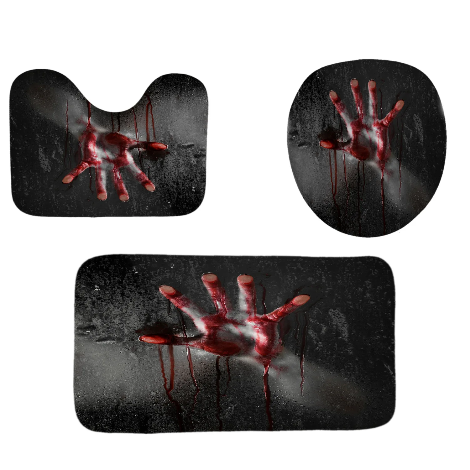 3D Print Skull Shower Curtain Waterproof Polyester Bathroom Curtains Anti-skid Bath Rugs Carpet Toilet Lid Cover Mat Home Decor
3D Print Skull Shower Curtain Waterproof Polyester Bathroom Curtains Anti-skid Bath Rugs Carpet Toilet Lid Cover Mat Home Decor