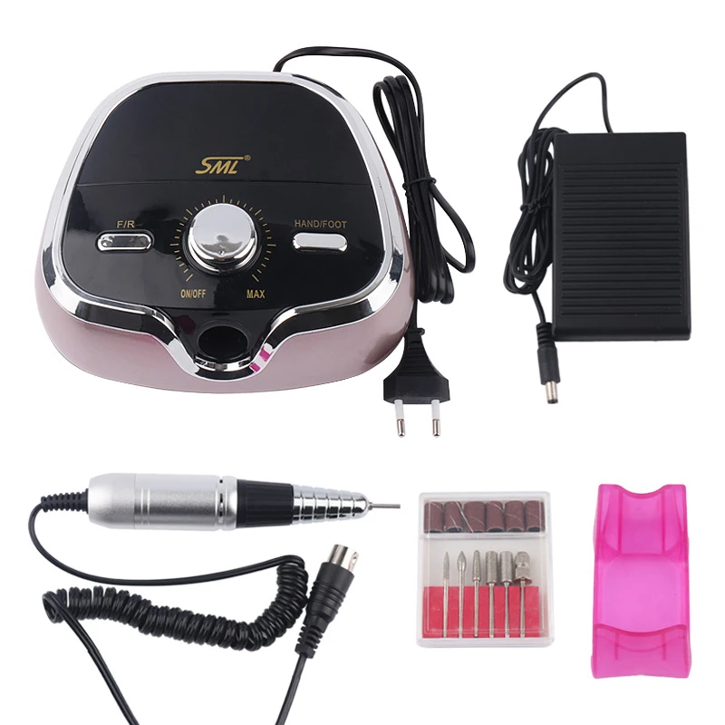 35000RPM SML M3 Electric Nail Drill Machine Electric Manicure Machine Drills Pedicure Kit Ceramic Nail Polish Bit Nail Tools 1
35000RPM SML M3 Electric Nail Drill Machine Electric Manicure Machine Drills Pedicure Kit Ceramic Nail Polish Bit Nail Tools 1