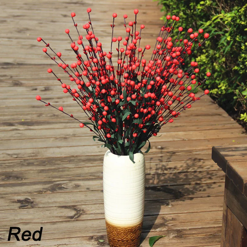 10Pcs Red Berry PE Simulation Bouquet 6Fork Lucky Fruit Willow Silver Wedding Decor Home Christmas Decoration Artificial Flowers
10Pcs Red Berry PE Simulation Bouquet 6Fork Lucky Fruit Willow Silver Wedding Decor Home Christmas Decoration Artificial Flowers