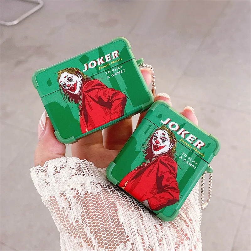 Movie Joker Green Apple AirPods 1 2 Pro Case Cover iPhone Earbuds Accessories Airpod Case Air Pods Case
Movie Joker Green Apple AirPods 1 2 Pro Case Cover iPhone Earbuds Accessories Airpod Case Air Pods Case