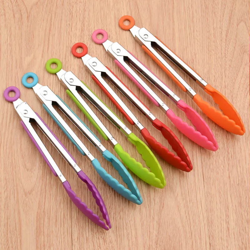 Food Grade Silicone food tong Kitchen Tongs utensil Cooking Tong clip Clamp accessories Salad Serving BBQ tools
Food Grade Silicone food tong Kitchen Tongs utensil Cooking Tong clip Clamp accessories Salad Serving BBQ tools