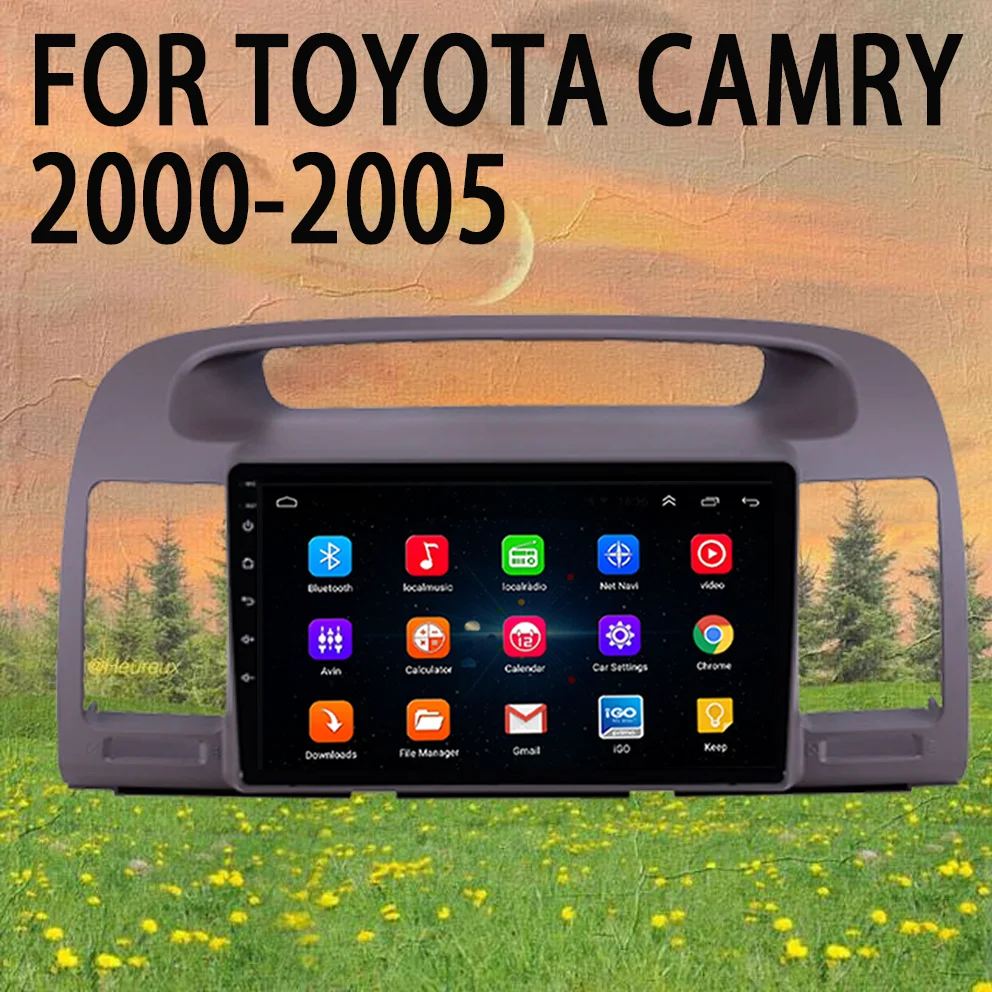 Автомобильный DVD-магнитола, мультимедийный DVD-плеер, GPS-навигация, carplay MP5, DSP, Авторадио на ОС Android 10 для Toyota Camry 2000-2005
Автомобильный DVD-магнитола, мультимедийный DVD-плеер, GPS-навигация, carplay MP5, DSP, Авторадио на ОС Android 10 для Toyota Camry 2000-2005