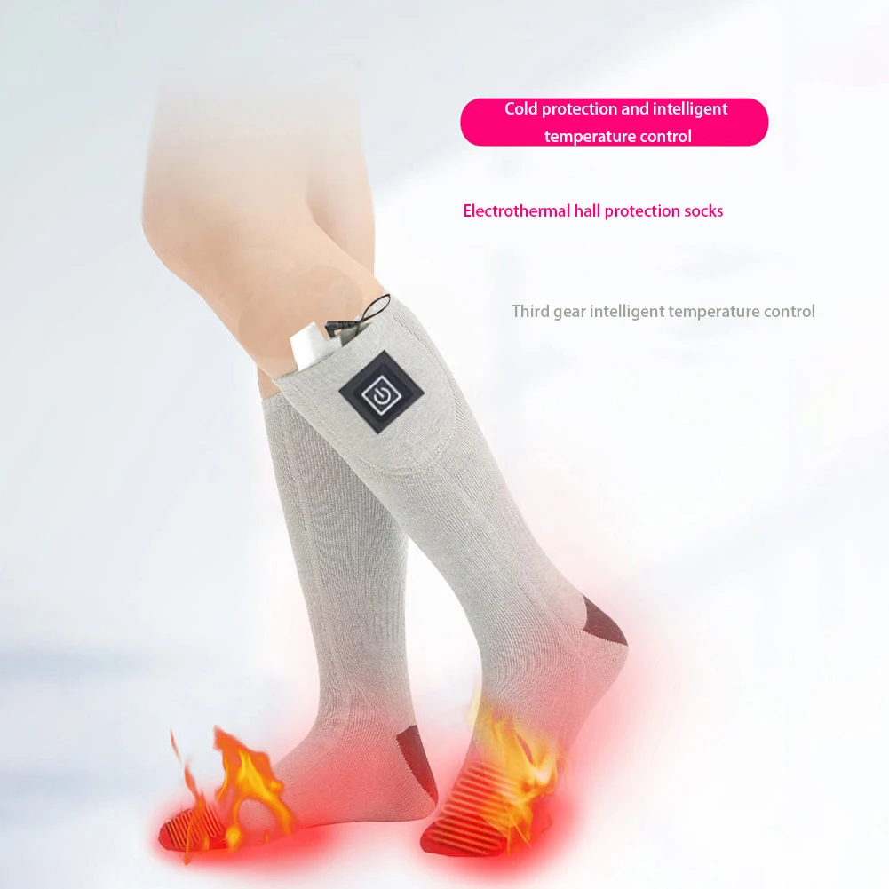 Winter Electric Heated Sock Thermosocks Women's Thermal Men's Heating Foot Warmer Electric Socks Warm Socks Trekking ski Cycling
Winter Electric Heated Sock Thermosocks Women's Thermal Men's Heating Foot Warmer Electric Socks Warm Socks Trekking ski Cycling