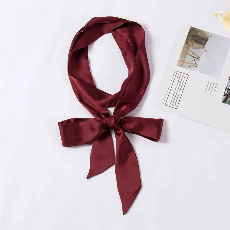 5*200cm New Fashion Scarf Women Silk Scarf Bag Skinny Scarves Design Wrist Ribbon Hair Band Neckerchief Headband For Ladies
5*200cm New Fashion Scarf Women Silk Scarf Bag Skinny Scarves Design Wrist Ribbon Hair Band Neckerchief Headband For Ladies