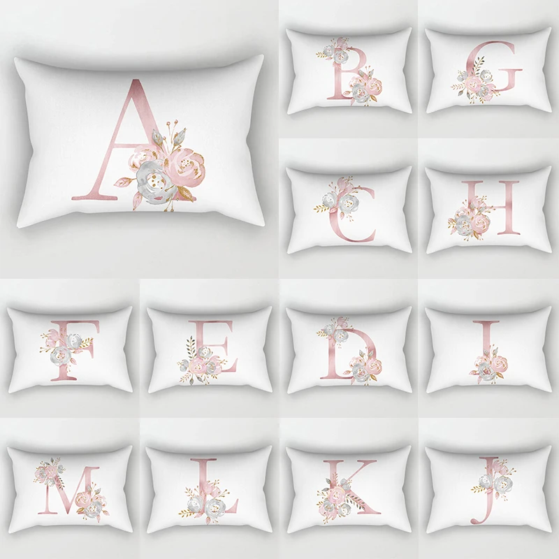 Peach Skin Pillowcase English Alphabet Pillow Cover Smooth Sofa Cushion Cover Fashion Car Decor Durable Home Supplies
Peach Skin Pillowcase English Alphabet Pillow Cover Smooth Sofa Cushion Cover Fashion Car Decor Durable Home Supplies