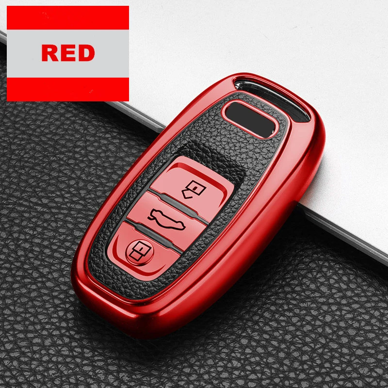 Leather TPU Car Key Fob Full Cover Case Skin Bag Shell Key Chain Holder For AUDI A4L A6L Q5 A5 A7 A8 S5 S7 Auto Accessories
Leather TPU Car Key Fob Full Cover Case Skin Bag Shell Key Chain Holder For AUDI A4L A6L Q5 A5 A7 A8 S5 S7 Auto Accessories