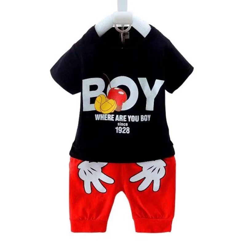 Summer Baby Boys Clothing Sets Cotton Casual Handsome Short Sleeve And Shorts 2Pcs Sports Suits Birthday Present Kids Fashion
Summer Baby Boys Clothing Sets Cotton Casual Handsome Short Sleeve And Shorts 2Pcs Sports Suits Birthday Present Kids Fashion