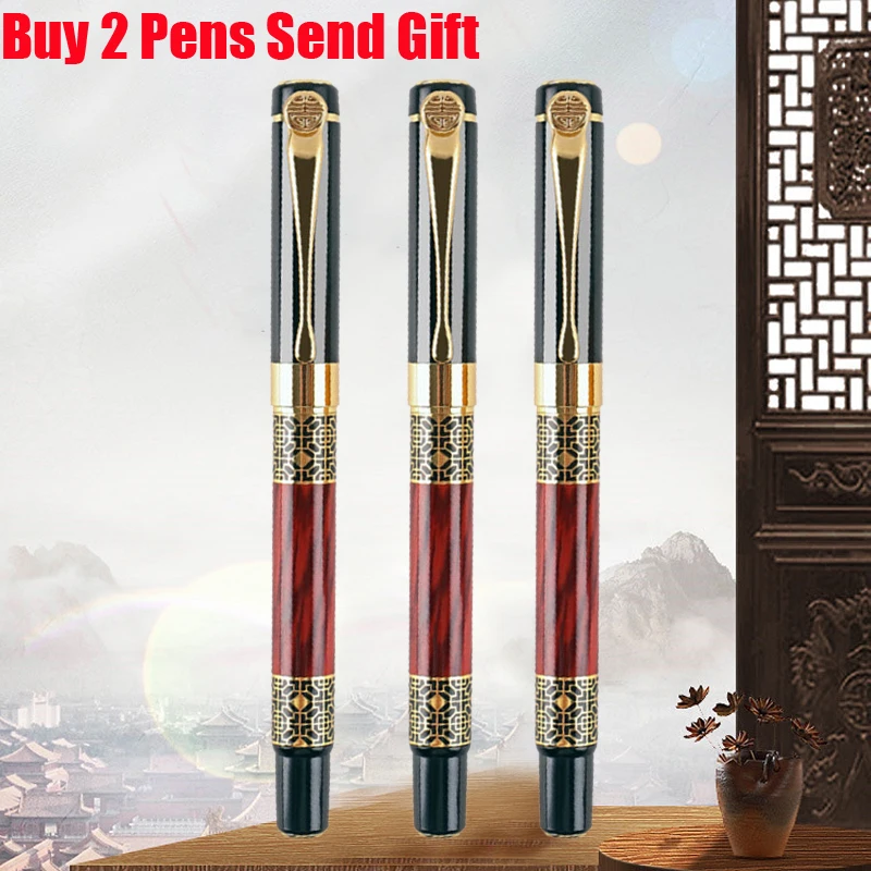 Fashion Design Roose Wood Color Metal Ink Fountain Pen Business Men Writing Pen Buy 2 Send Gift
Fashion Design Roose Wood Color Metal Ink Fountain Pen Business Men Writing Pen Buy 2 Send Gift