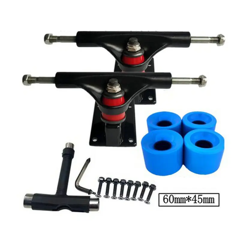 Professional skateboard bracket four wheel skateboard bridge brush Street board double warpage 5inch truck accessories
Professional skateboard bracket four wheel skateboard bridge brush Street board double warpage 5inch truck accessories