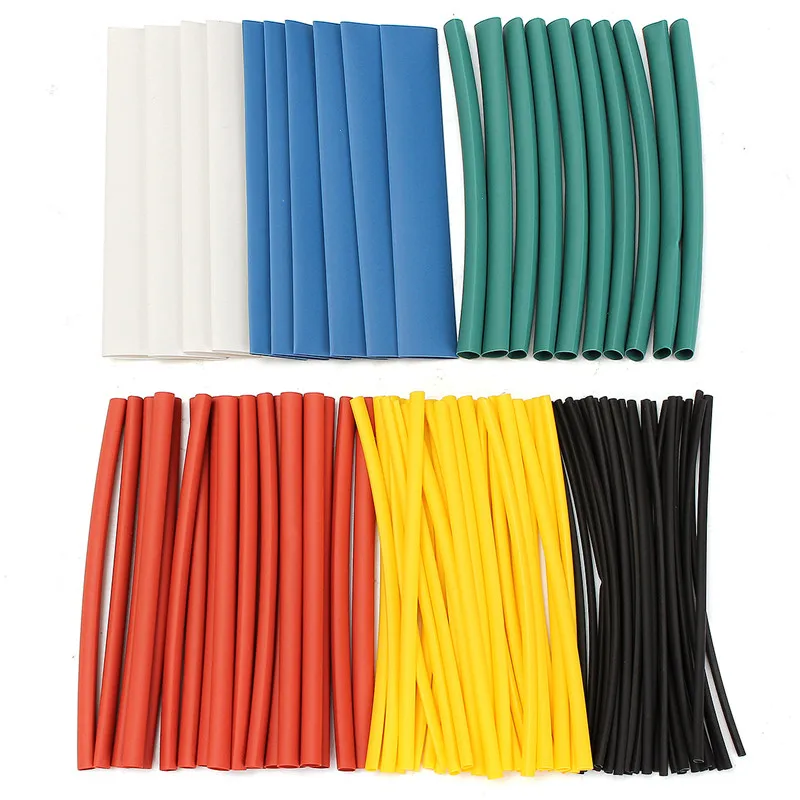 1000Pcs 2:1 Polyolefin Heat Shrink Tube Tubing Insulated Sleeving For Wrap Wire Set Tubing Wrap Sleeve Assorted Halogen-Free
1000Pcs 2:1 Polyolefin Heat Shrink Tube Tubing Insulated Sleeving For Wrap Wire Set Tubing Wrap Sleeve Assorted Halogen-Free
