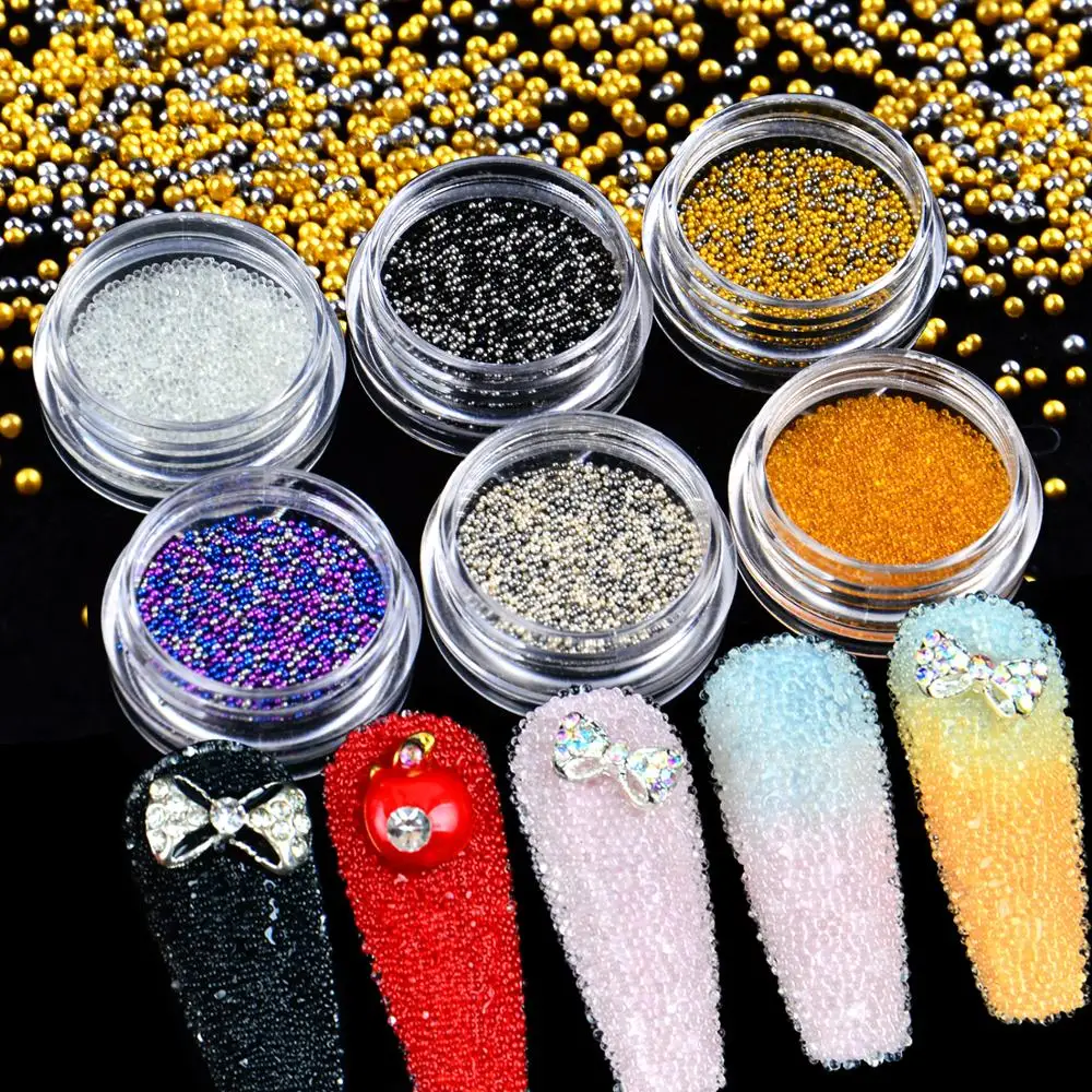 1 Box Caviar Nail Art Bead Rhinestone for Nails Micro Nail Crystal Ball 3D Nail Art Decorations Mermaid Tiny Beads 1 Bottle 5g
1 Box Caviar Nail Art Bead Rhinestone for Nails Micro Nail Crystal Ball 3D Nail Art Decorations Mermaid Tiny Beads 1 Bottle 5g