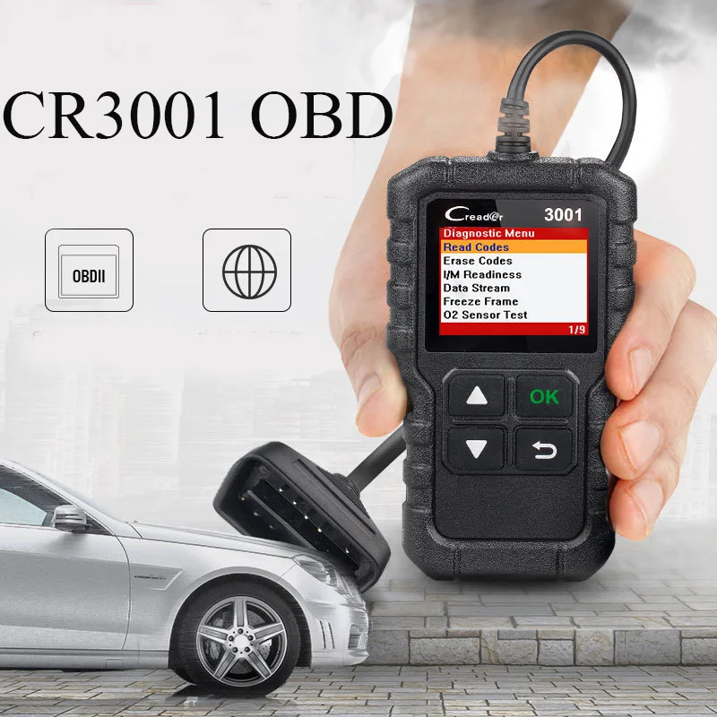 Launch X431 Cr3001 16 Pin Obd2 Профессиональный Автомобильный сканер Obd считыватель кодов дизельный автомобиль диагностические инструменты Pk Elm327
Launch X431 Cr3001 16 Pin Obd2 Профессиональный Автомобильный сканер Obd считыватель кодов дизельный автомобиль диагностические инструменты Pk Elm327