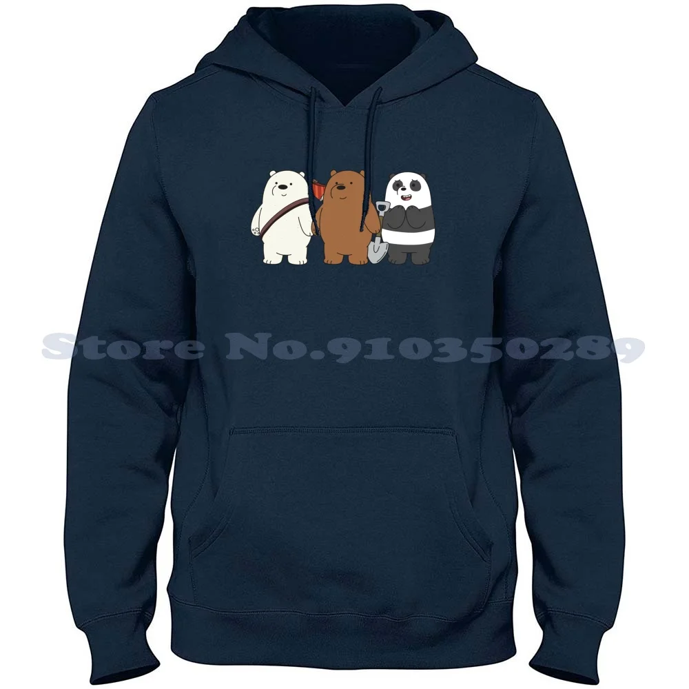Long Sleeve Hoodie Sweatshirt Cartoon Cartoon Bears Brothers Panda Ice Bear Polar Bear Grizzly Bear Grizz Honey Bear Brother
Long Sleeve Hoodie Sweatshirt Cartoon Cartoon Bears Brothers Panda Ice Bear Polar Bear Grizzly Bear Grizz Honey Bear Brother