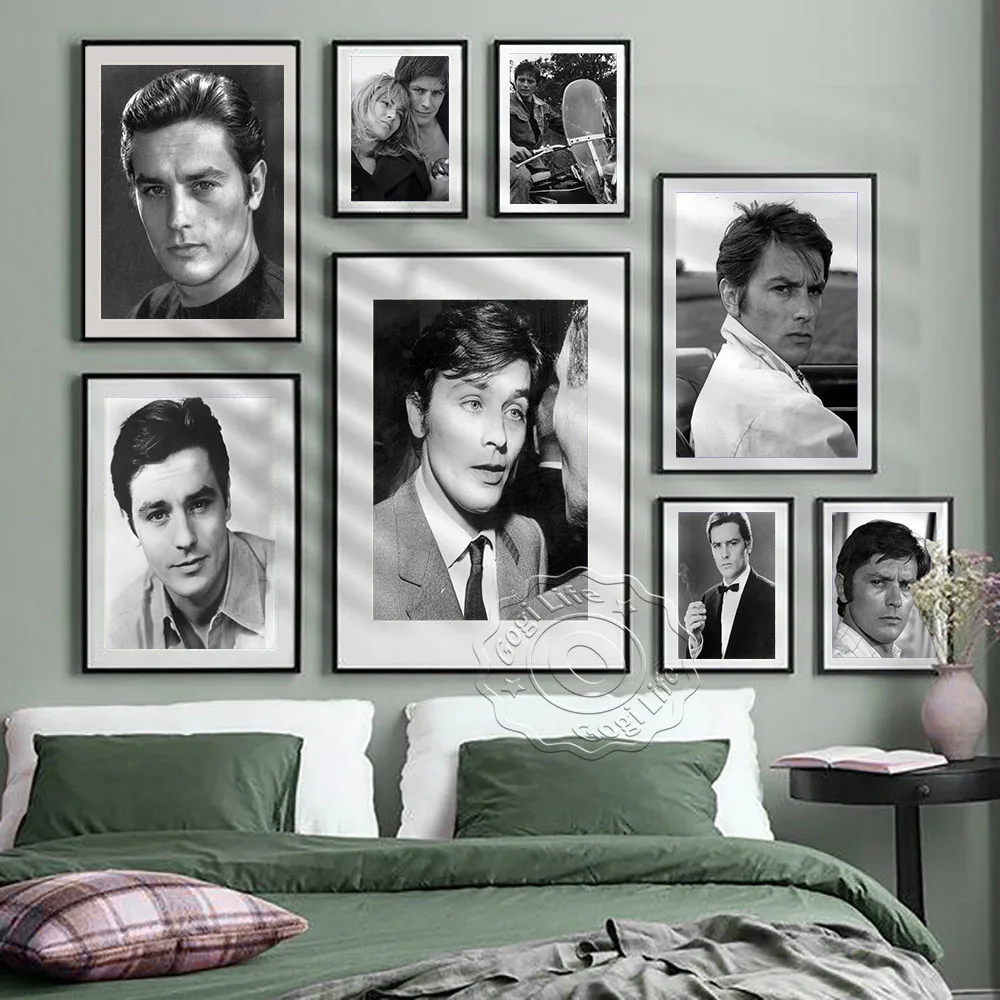 Movie Alain Delon Poster, Movie Star Wall Art, Alain Delon Print Poster, Black and White Wall Stickers, Home Decor, Fans Gift
Movie Alain Delon Poster, Movie Star Wall Art, Alain Delon Print Poster, Black and White Wall Stickers, Home Decor, Fans Gift